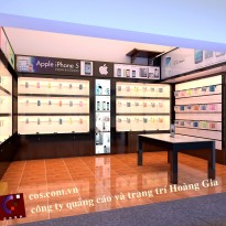 Dự án thiết kế shop điện thoại - Anh Tân - Thường Tín - Hà Tây